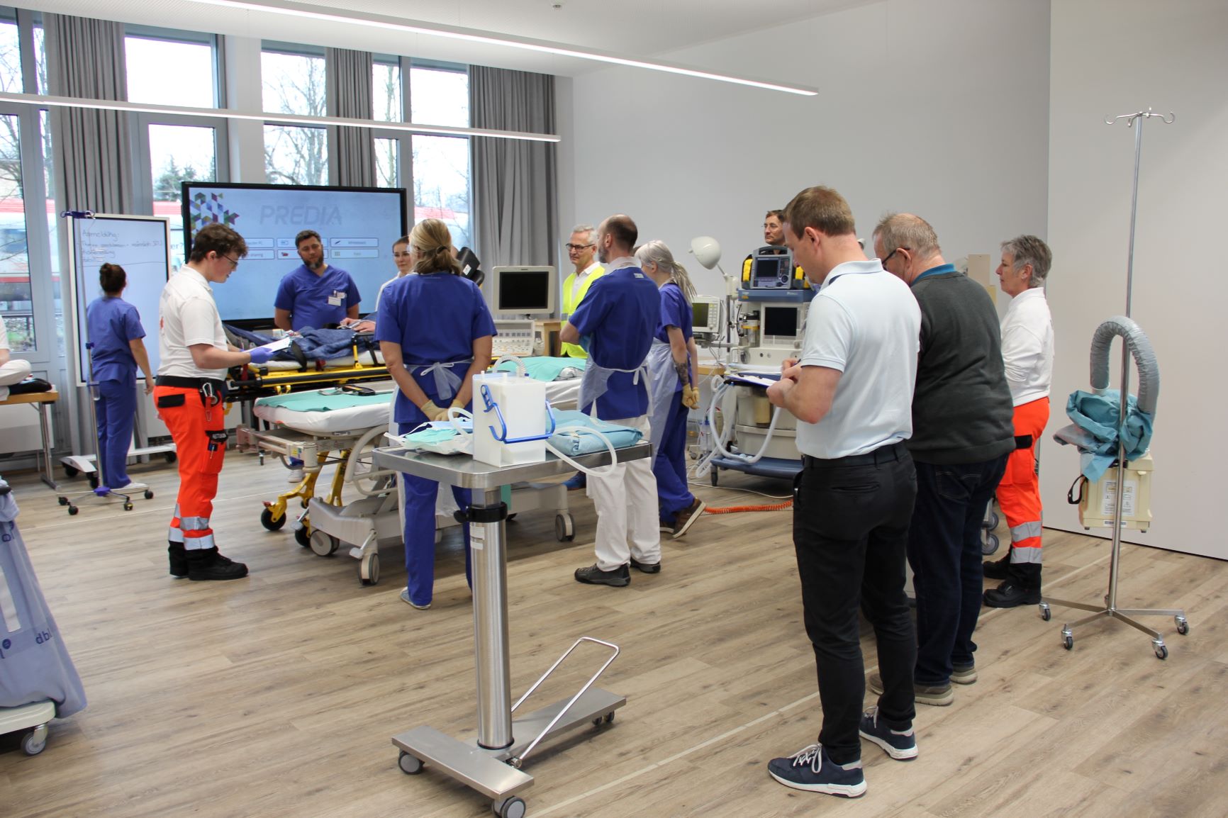 Realitätsnahe Notfallszenarien im Schockraumtraining